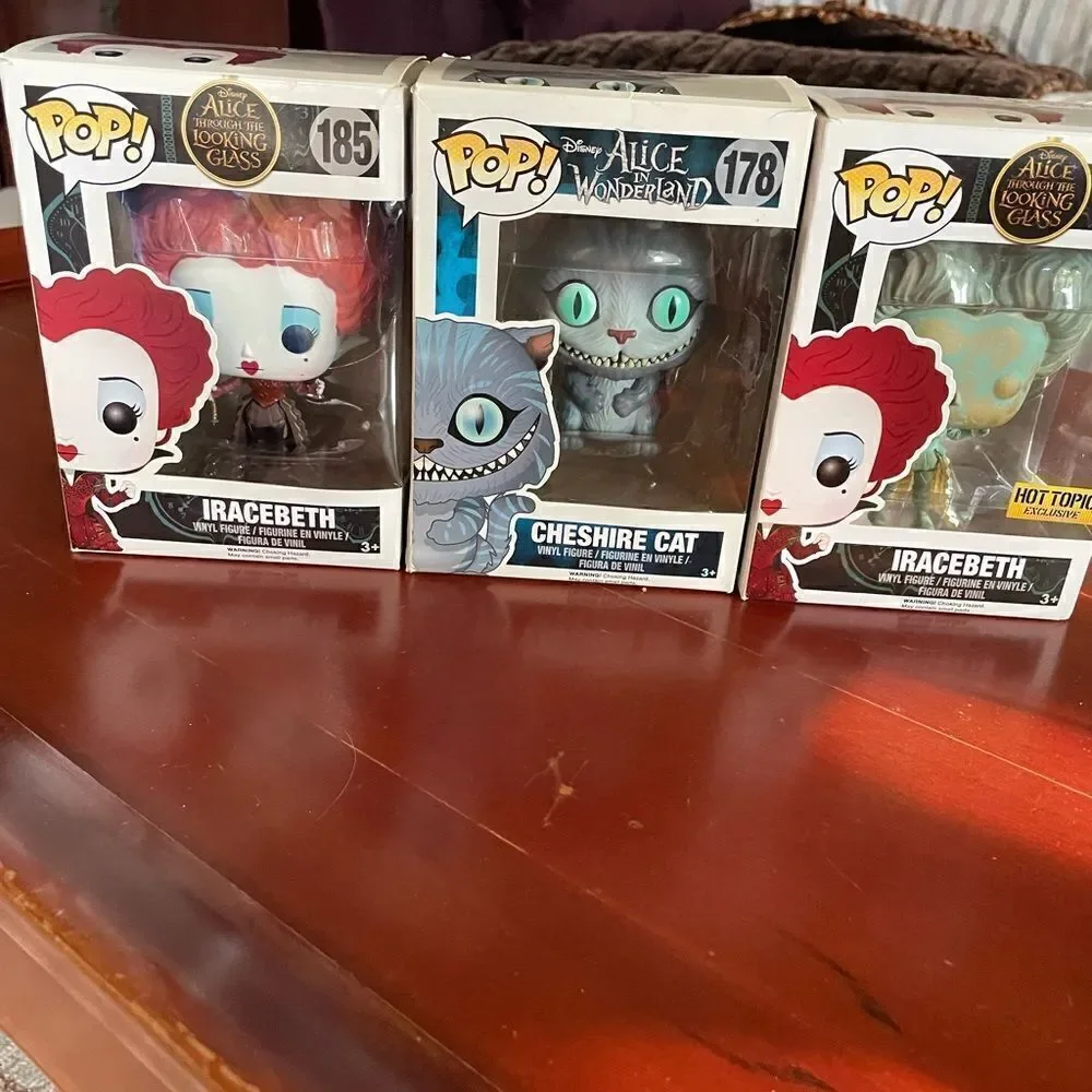 IRACEBETH CHESHIRE CAT Funko Pop Lot